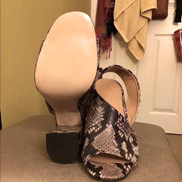 Nine West snake skin heels - Picture 3 of 5